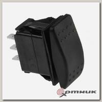 Переключатель трехпозиционный ON-OFF-ON 12B/20A 3P без фиксации (AES111881PBM)