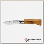 Нож №2 VRN Carbon Tradition углеродистая сталь, рукоять бук, длина клинка 3,5 см OPINEL