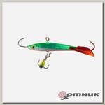 Балансир SAMURAI BLADE/Стерлядка HOLOGRAM 14гр,60мм, кр. Mustad, тройник со стразом, цвет G07 Таюр