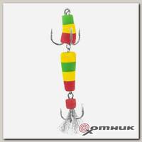 Мандула "Classic" 2ХL цв. №10 красный-желтый-зеленый  Premier Fishing