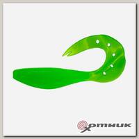 Твистер несъедоб. Kasandra 4"29/10,9см Electric green 100шт. (HS-34-007-N) Helios