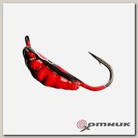 Мормышка вольф Опарыш с ушком цв. 133 Helios