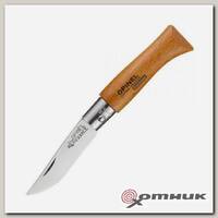 Нож №3 VRN Carbon Tradition углеродистая сталь, рукоять бук, длина клинка 4 см (1110305) OPINEL