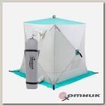 Палатка зимняя Куб 1,5х1,5 biruza/gray Premier Fishing