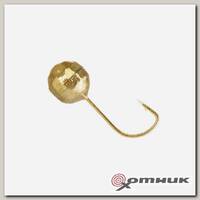 Мормышка вольфрам Шар с отв.мелк.гр. 5мм 1,1гр Go (MW-1650-Go) Helios