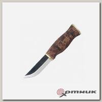Нож Leuku AH_9609  - с фиксир.клинком, дерев.рук-ть,90мм. клинок W75 Ahti