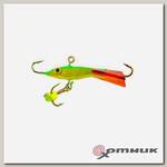 Балансир SAMURAI BURBOT/Тюлька HOLOGRAM 6 гр., 35мм, кр. Mustad, тройник со стразом, цвет G21 Таюр
