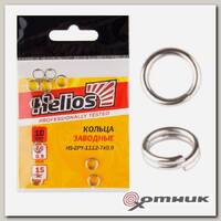 Кольца заводные d-7х0.9мм 15кг (10шт/уп) (HS-ZPY-1112-7х0.9) Helios