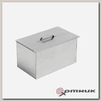 Коптильня двухъярусная Helios 480х280х270 мм (ст. 1,0) с поддоном для сбора жира (HS-K.08-Э)