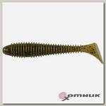 Виброхвост Swing Impact Fat, цвет #101 Green Pumpkin PP. Keitech
