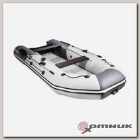 Лодка ПВХ Таймень NX 3400  НДНД светло-серый/графит
