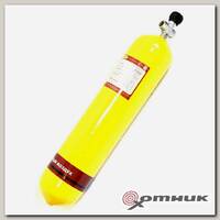 Баллон кислородный БМК-300В-9-1-1-1-136 с вентилем и манометром