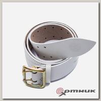 Ремень поясной 50/кожа/белый № 2 (220790045) Хольстер
