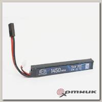 Аккумулятор BlueMAX 7.4V 1450mah 30C AK-Type 15x16.5x115 (Li-Po)