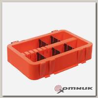 Проставка-органайзер Ящика зимнего "FishBox" (19л) оранжевый (HS-FB-O-19L)  Helios