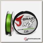 Леска плетеная J-Braid X8 флуор.-желтая 150m DAIWA