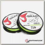 Леска плетеная J-Braid X8 300m флуор.-желтая DAIWA