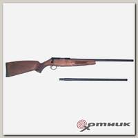 Карабин охотничий ME16 калибр 22LR орех со смен. ствол кал.22 WMR АТАМАН