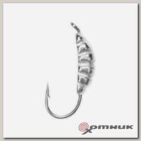 Мормышка вольфрамовая Личинка с петелькой Lucky John 030/01 (820030-01) Salmo