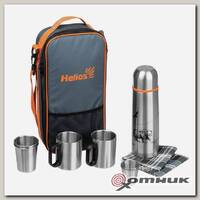 Набор для пикника Prival на 2 персоны с термосом+2 термокружки (HS-PL-TT-2) Helios