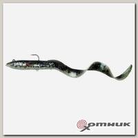 Мягкая приманка 4D Real Eel, цвет Black/Green/Pearl Savage Gear