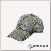 Бейсболка Classic (6-кл) (Серый пиксель) Helios