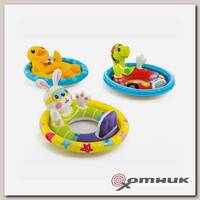 Круг надувной Звери микс (59570)  INTEX