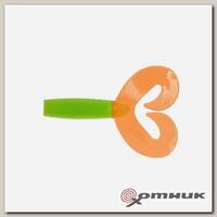 Твистер Credo Double Tail 3,54"/9 см Lime & Orange (HS-28-020-N) Helios