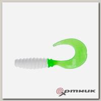 Твистер Credo 2,35"/6,0 см White & Green (HS-10-016-N) Helios