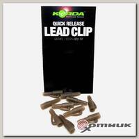 Клипса безопасная Korda Quick Release Clip Clay-Gravel KQRCG
