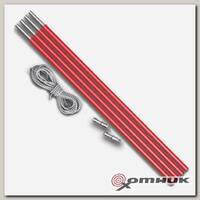 Комплект дуг алюминий D 8,5 mm v2 Красный металлик (95643-013-00) Greenell