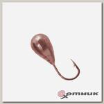 Мормышка вольфрамовая Капля с отверстием d 3.0мм медь (10шт/уп) (1001-300 Cu) LumiCom
