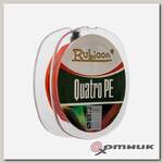 Леска плетеная Quatro PE 110 м multicolor RUBICON