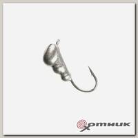 Мормышка Муравей с ушком 3мм 0,4гр (MW-1330-Sil) Helios