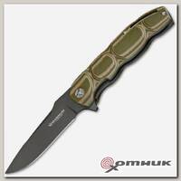 Нож  складной рукоять зелёная G-10, сталь 440B   BK01MB702 Leader Boker