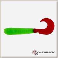 Твистер Long Hybrid Lime & Red Helios