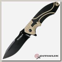Нож складной, чёрно-песочная пластиковая рук-ть, сталь 440C, BK01RY307 Advance Desert Pro Boker