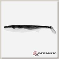 Виброхвост несъедоб. Pike King 6.3"/16 см Black & White 25шт (HS-37-023-N) Helios