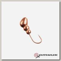 Мормышка Муравей с отв. 3мм 0,52гр (MW-1430-Cu) Helios
