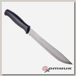 Нож кухонный Athus 18 см черная ручка 23083/007 (871-195) TRAMONTINA