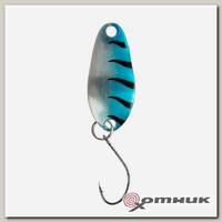 Микро приманка Beetle S цв. 032 cr (Серебро+голубой) Premier Fishing