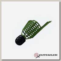 Кормушка фидерная пл. PL GREEN BULLET FLYING (24 мл, цвет зеленый) X-Feeder