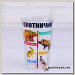 Стакан гранёный в подарочной упаковке Охотничий! 250 мл (691741) Сима-ленд
