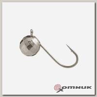 Мормышка Шар с ушком мелк.гр. 2,5мм 0,14гр (MW-1725-Sil) Helios