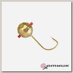 Мормышка вольфрам Шар с отв.мелк.гр. 6мм 2,0гр с кемб. Go (MW-1660C-Go) Helios