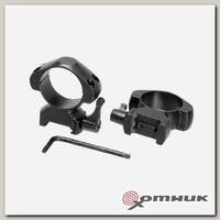 Кольца для прицела E 3021 QH Weaver быстросъёмные 25558																	 Veber