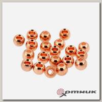 Латунные головки FLY-FISHING Brass Beads 4.6 mm (20 шт.) COPPER