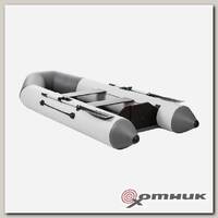 Лодка Капитан 280Т под мотор (бело-серый) Тонар