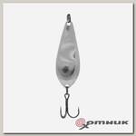 Блесна Колеб.станд. Атом М цв. 01 серебро (PR-AM-10-01) Premier Fishing