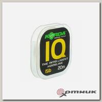 Поводковый материал Korda IQ Fluoracarbon 15lb 20м (KIQ15)